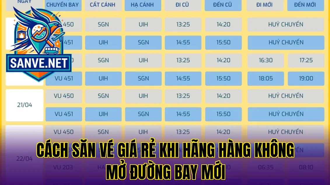 Cách săn vé giá rẻ khi hãng hàng không mở đường bay mới