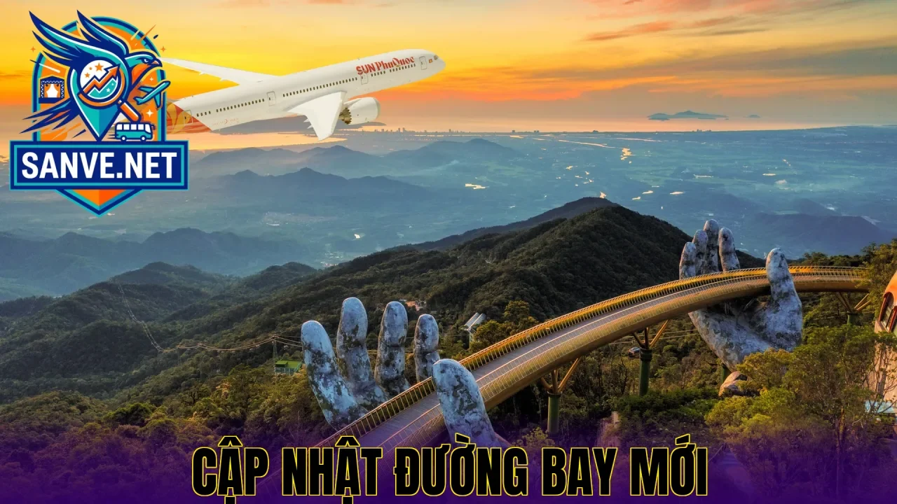 Cập nhật đường bay mới
