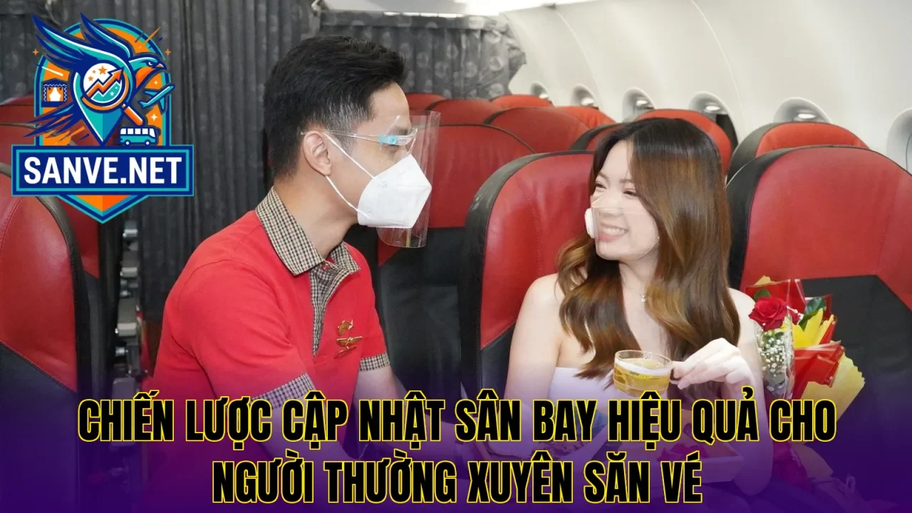 Chiến lược cập nhật sân bay hiệu quả cho người thường xuyên săn vé