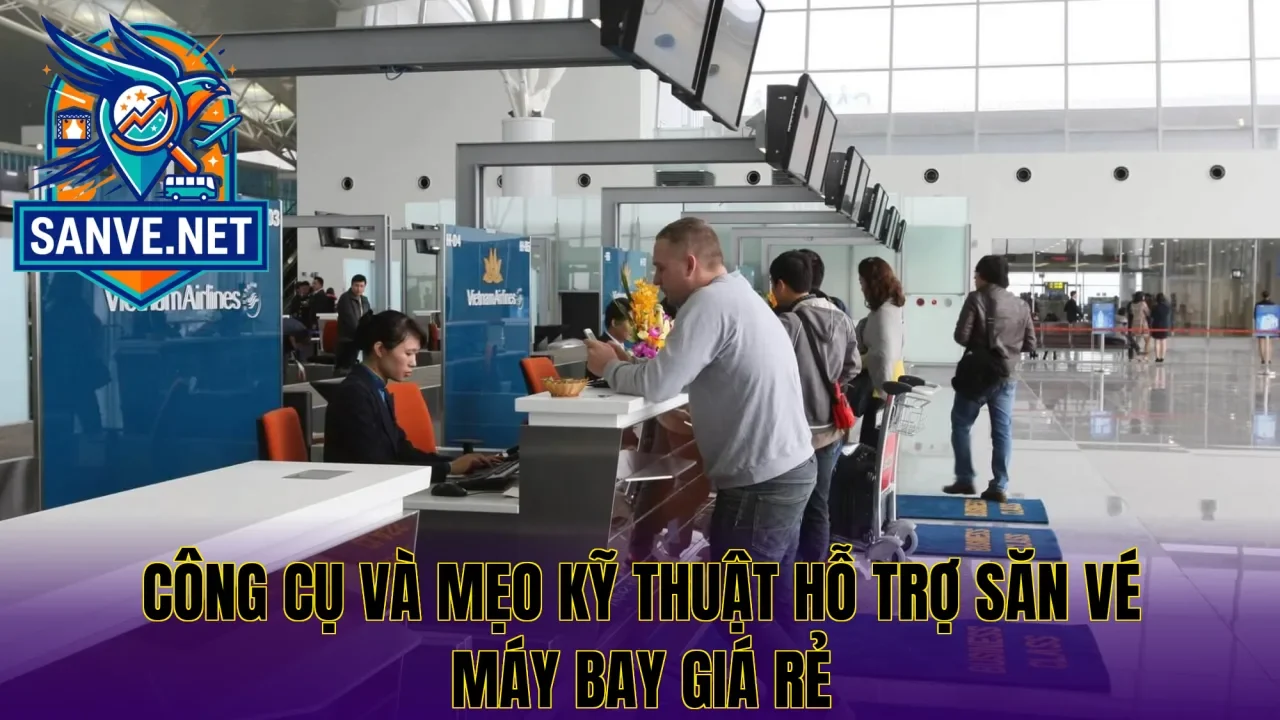 Công cụ và mẹo kỹ thuật hỗ trợ săn vé máy bay giá rẻ