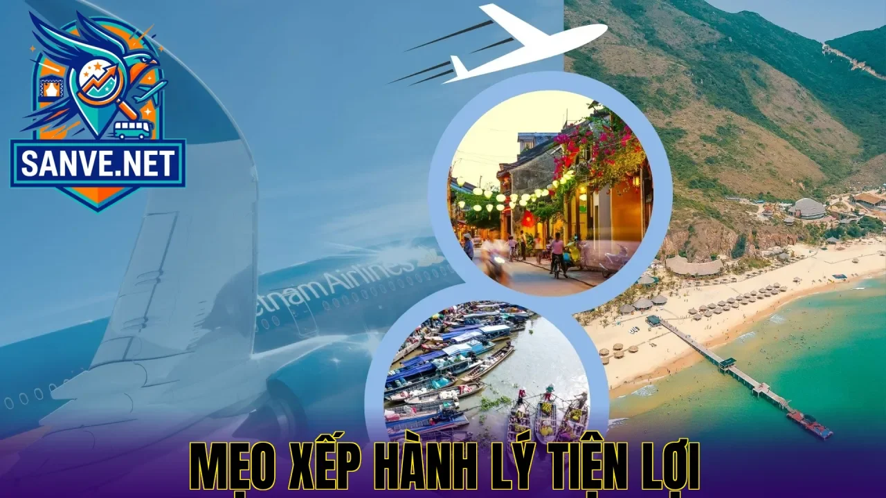 Mẹo xếp hành lý tiện lợi