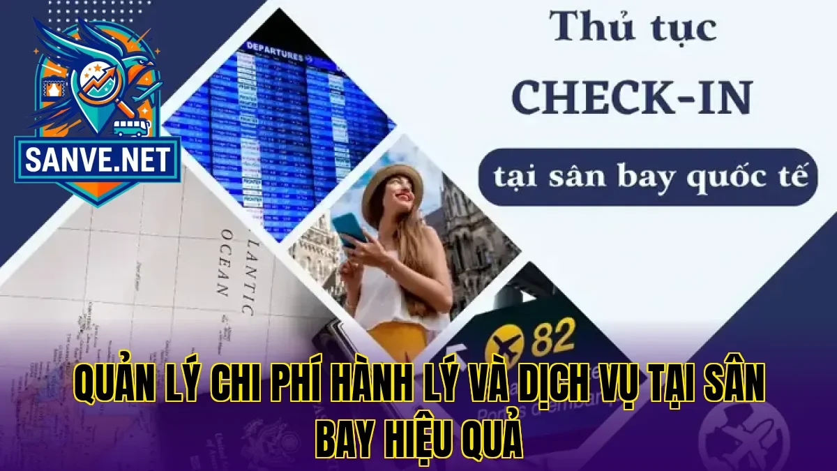 Quản lý chi phí hành lý và dịch vụ tại sân bay hiệu quả