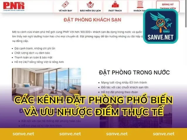 Các Kênh Đặt Phòng Phổ Biến Và Ưu Nhược Điểm Thực Tế